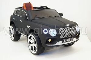 Детский электромобиль River Toys BENTLEY E777KX черный