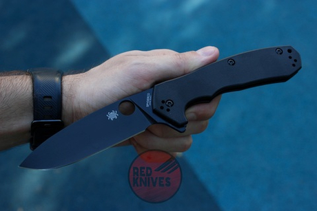 Реплика ножа Spyderco Amalgam Black