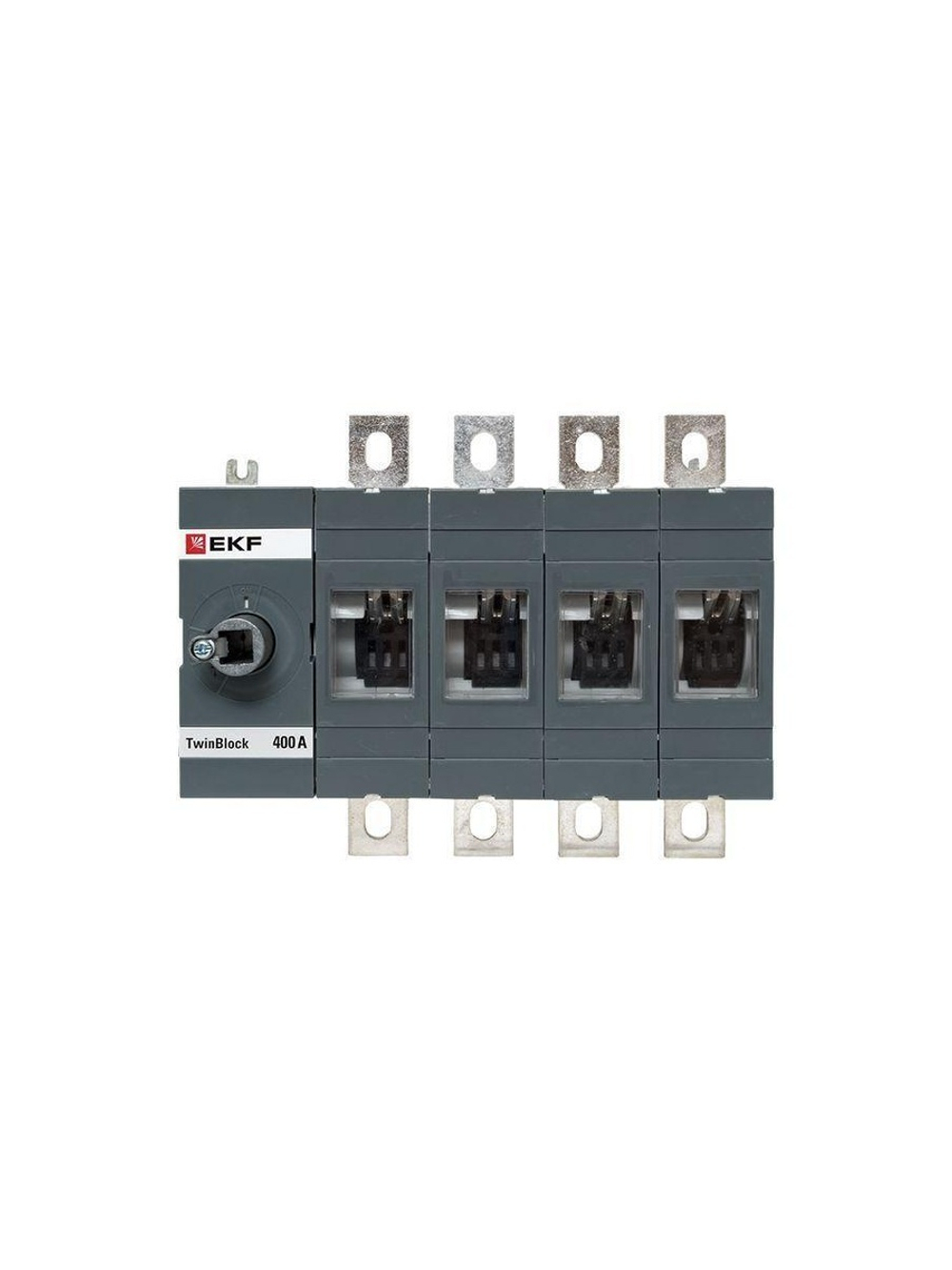 Рубильник 4п 400А без рукоятки управления TwinBlock EKF tb-s-400-4p