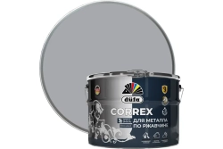 Грунт-эмаль Dufa CORREX 3 в 1 для металла по ржавчине RAL-9006 серебристый