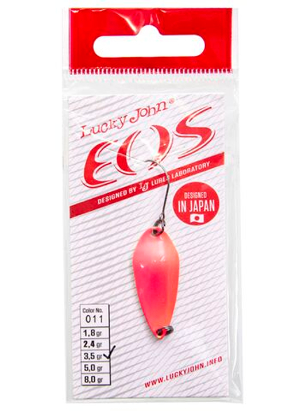 Блесна колеб. Lucky John EOS длин.33мм/03.5г 011