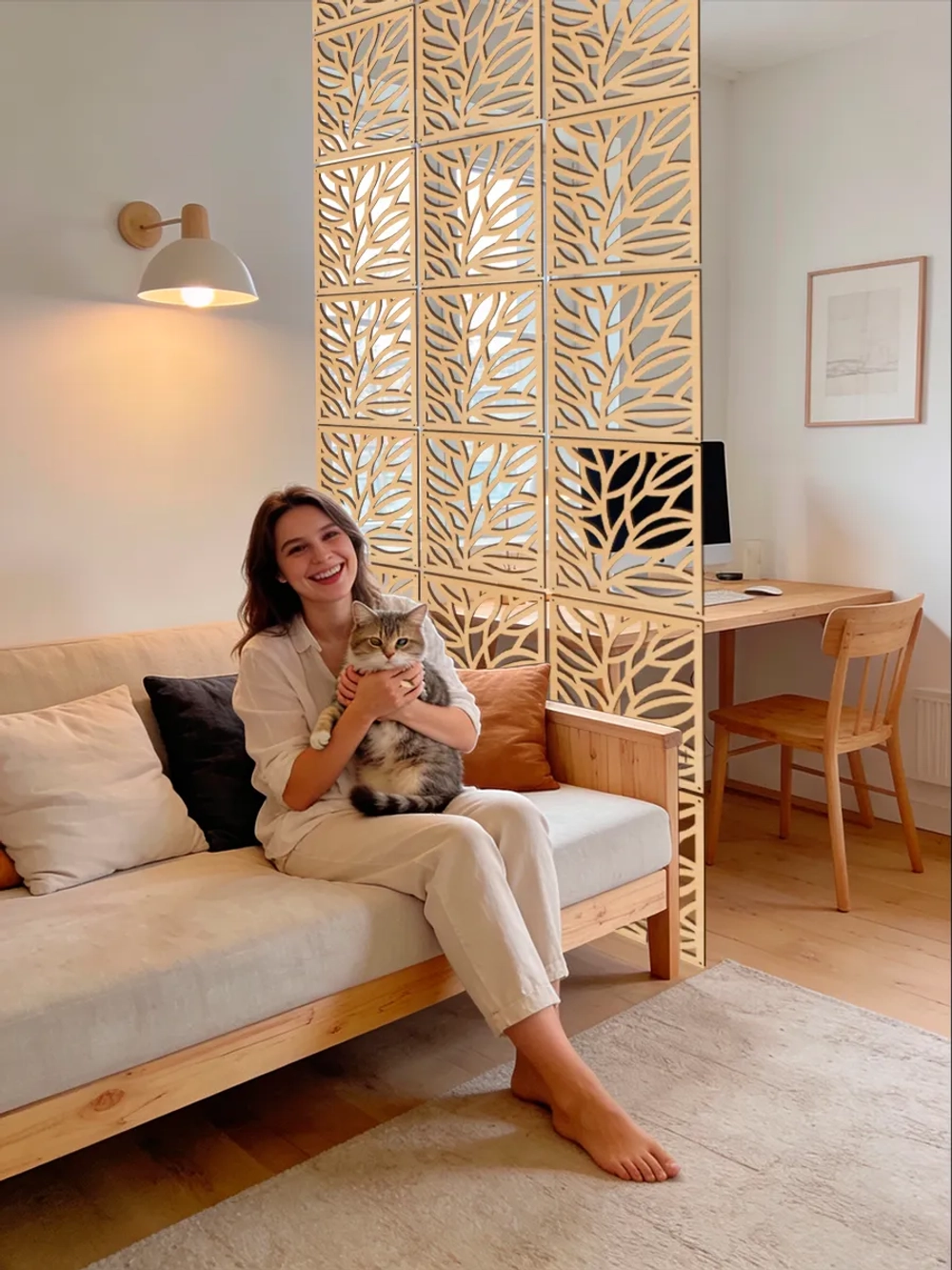 Ширма перегородка для зонирования