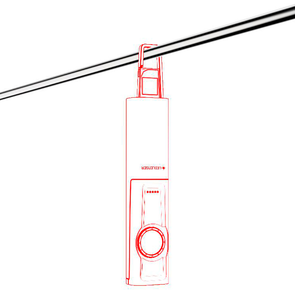 Фонарь светодиодный LED Lenser IW7R, 600 лм., аккумулятор