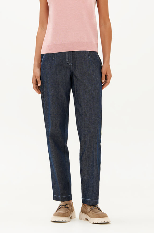 31188 Джинсы женские (синий джинс)