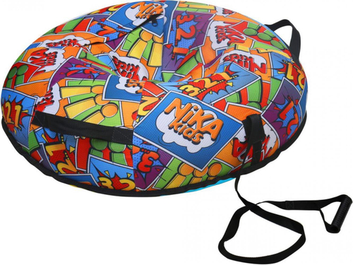 Тюбинг Принтованный 90 см (граффити - красный )