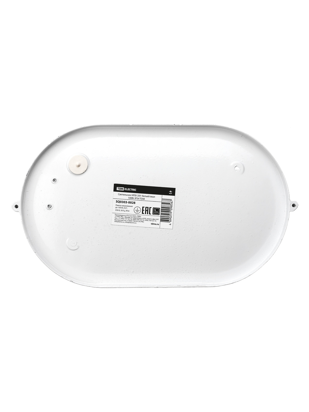 Светильник НПБ1201 белый/овал 100Вт IP54 TDM SQ0303-0028