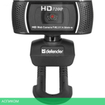 Веб-камера Defender WebCam G-Lens 2597 HD720p (63197)