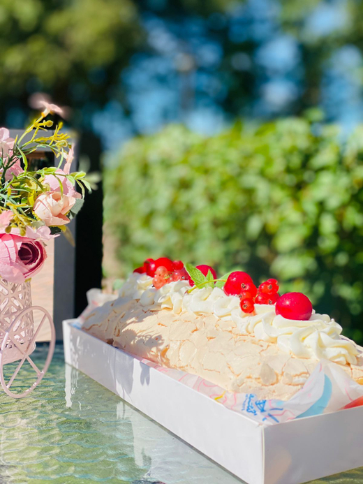 Меренговый рулет