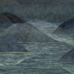 Бесшовная фреска ECO текстиль OSLO-FJORD, 2,7 м (Ширина 4 м)