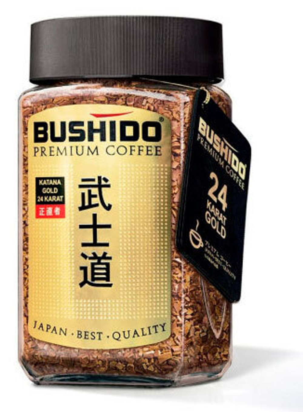 Кофе растворимый Bushido Katana Gold 24 Karat 100 г
