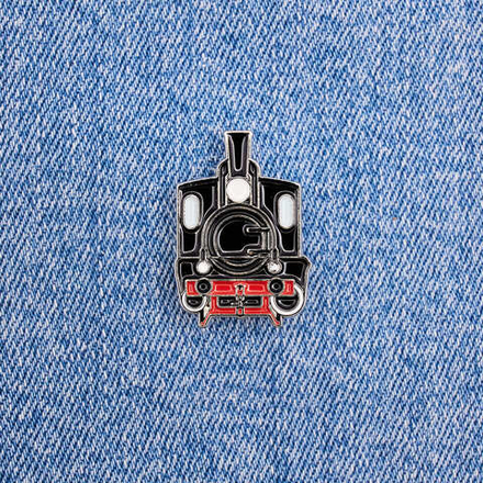 Значок паровоз Ов