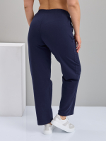 Костюм с брюками КБ-184/синий-треугольникиабстракция