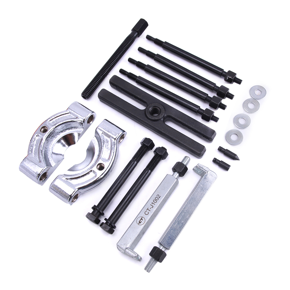 Набор съемников подшипников малых диаметров 15-58 мм двухлапый и сепараторного типа Car-Tool CT-J1002