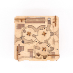 Деревянный Квестбокс "Испытание Камелота" от IDventure - головоломка, сборная модель, 3D пазл, коробочка с секретом