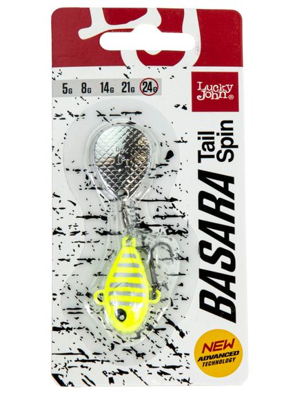 Тейл-спиннер Lucky John BASARA TAIL SPIN 24.0г 008 в блистере