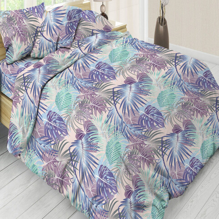 Комплект постельного белья "ВЛ. АМАЗОНКА", бязь, 100% хлопок, Россия.