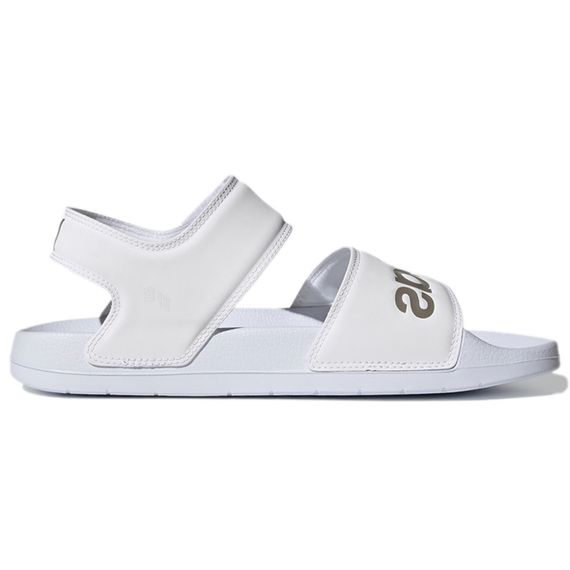 Adidas Adilette 'White Champagne Metallic'