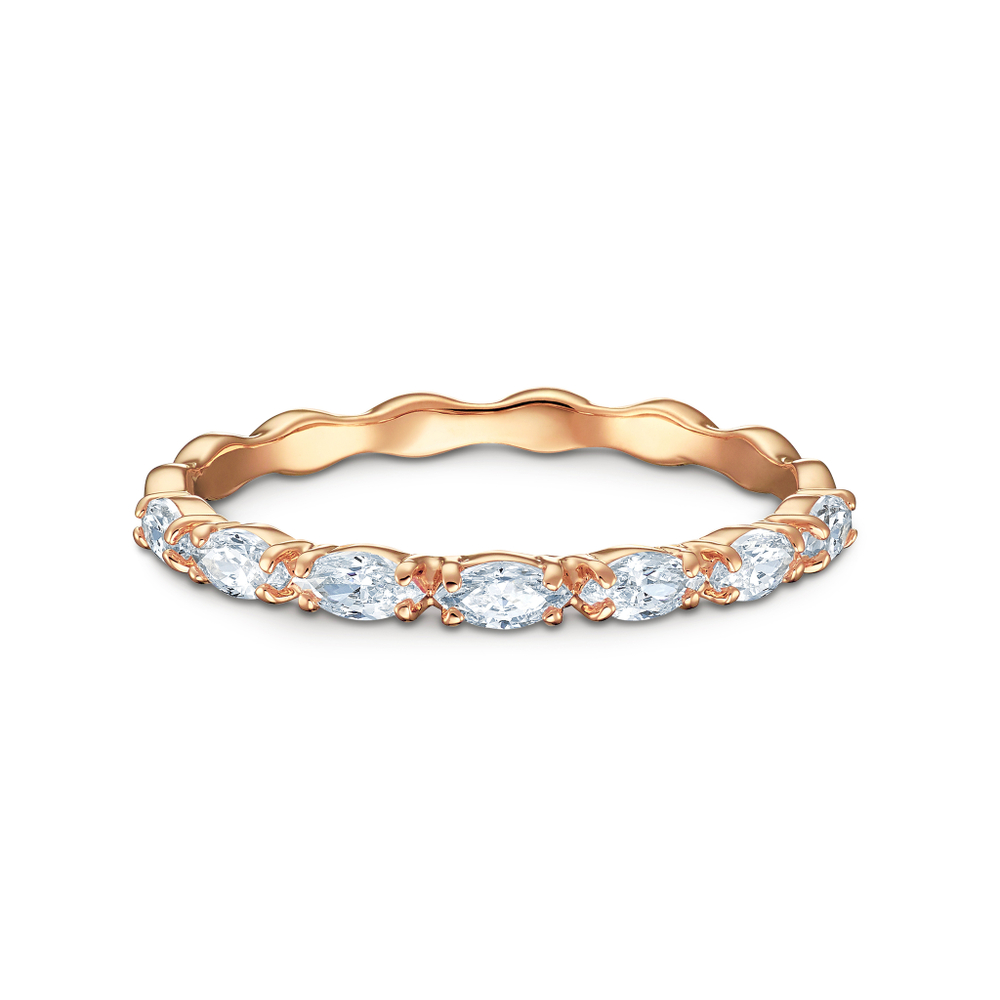 VITTORE:RING MARQUISE CZWH/ROS 55 5351769