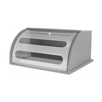 Хлебница Mulin (серебро, прозрачный)