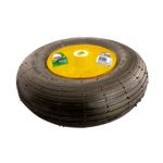 68938 Колесо пневматическое, 4.00-6, D325 мм, подш. внут. диам. 16мм, длина оси 100мм Palisad