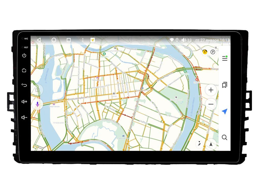 Магнитола для Volkswagen Bora 2018+ - Vaycar VA81U-9022 на Android 13, 8-ядер, 2Гб-32Гб, 4G SIM-слот