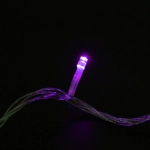 Гирлянда для дома 16м 180 ламп LED прозрач.пров.,8 реж, IP-20, Фиолетовый (возможность соединения)