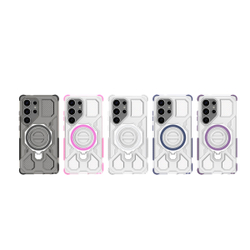 Прозрачный силиконовый чехол Expressive Clear Case для Samsung Galaxy S25 Ultra