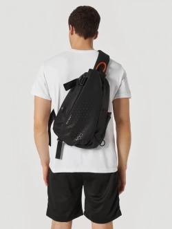 Рюкзак маленький городской с зарядкой с одной лямкой