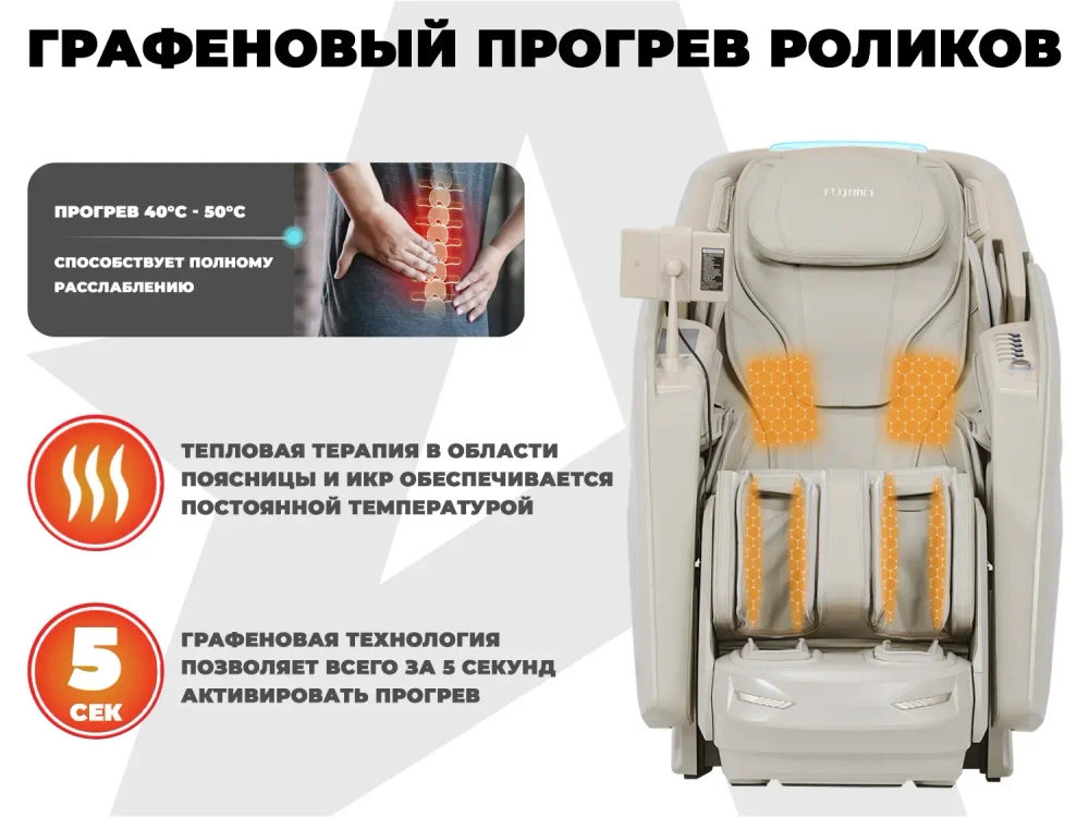 Массажное кресло Fujimo Excelsior F900 Бежевый