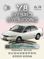Щетки стеклоочистителя HUOYE Y8 600/400 мм на Honda Civic | Hook/J-Hook