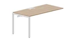 стол Strike 1580х780х750мм (металлический аутлет) - приставной элемент