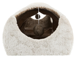 Туннель-когтеточка для кошек Trixie Scratching Tunnel, размер 110x30x38см., светло-серый / коричневый