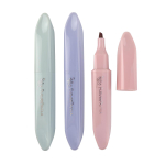 Текстовыделитель 1-5мм. "Flower marker pastila" розовый/мятный/сиреневый, моранди (BrunoVisconti)