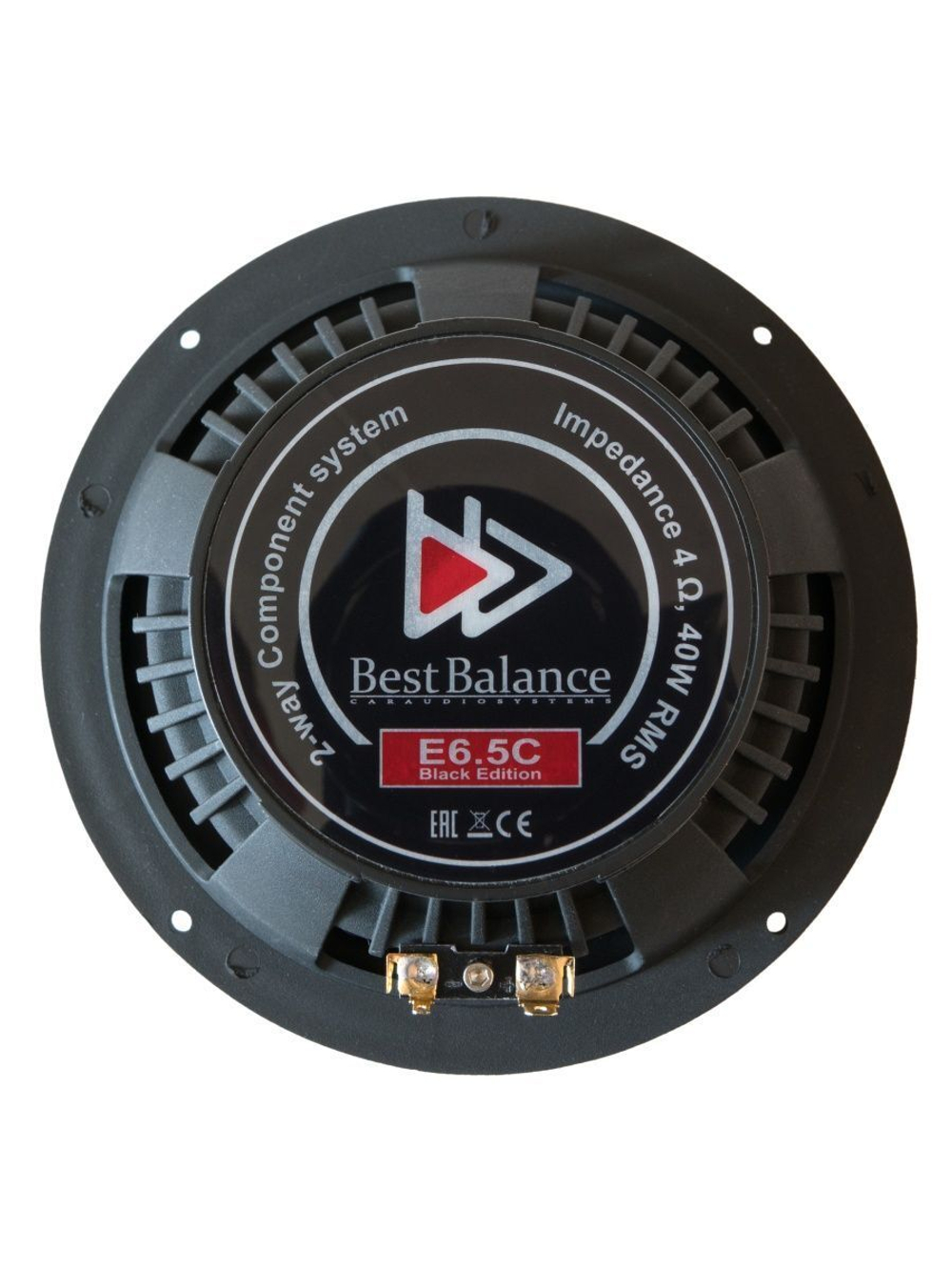 Колонки автомобильные и твитеры E6.5C BLACK EDITION 16,5 см ()