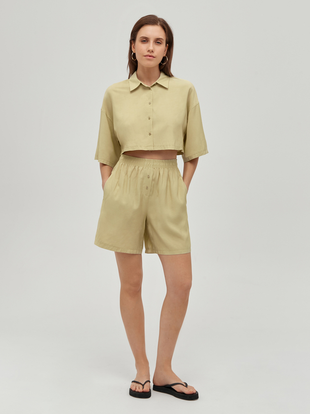 Шорты на резинке