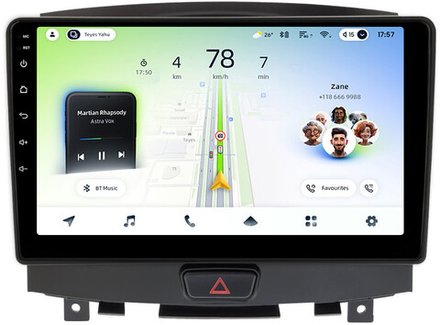 Магнитола для Infiniti EX35 2007-2009 - Teyes CC4L монитор 9" IPS на Android 14, Snapdragon 662, CarPlay, 4G SIM-слот