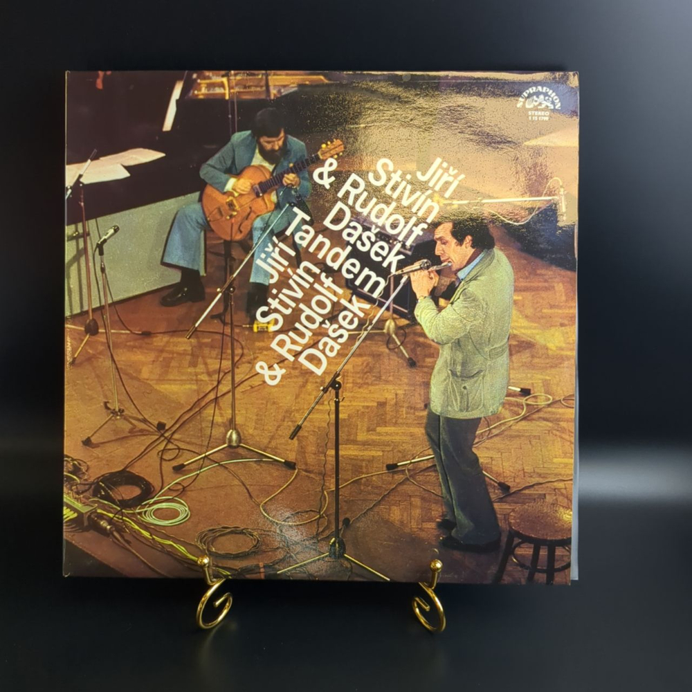 LP Jiri Stivin & Rudolf Dasek Tandem. Джаз. Виниловая пластинка 12 дюймов. Supraphon Чехословакия 1975 год