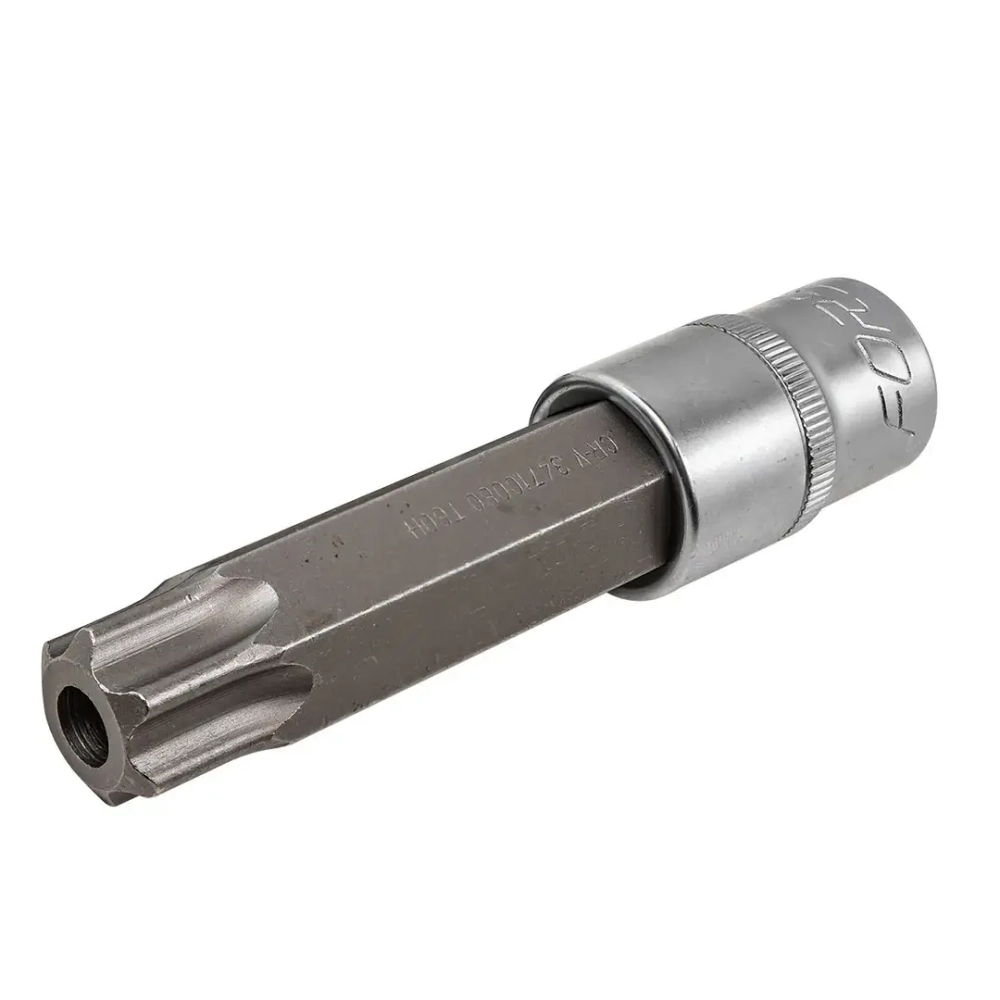 Головка-бита TORX Premium T80 с отверстием 1/2''(L-100мм) Forsage F-34710080