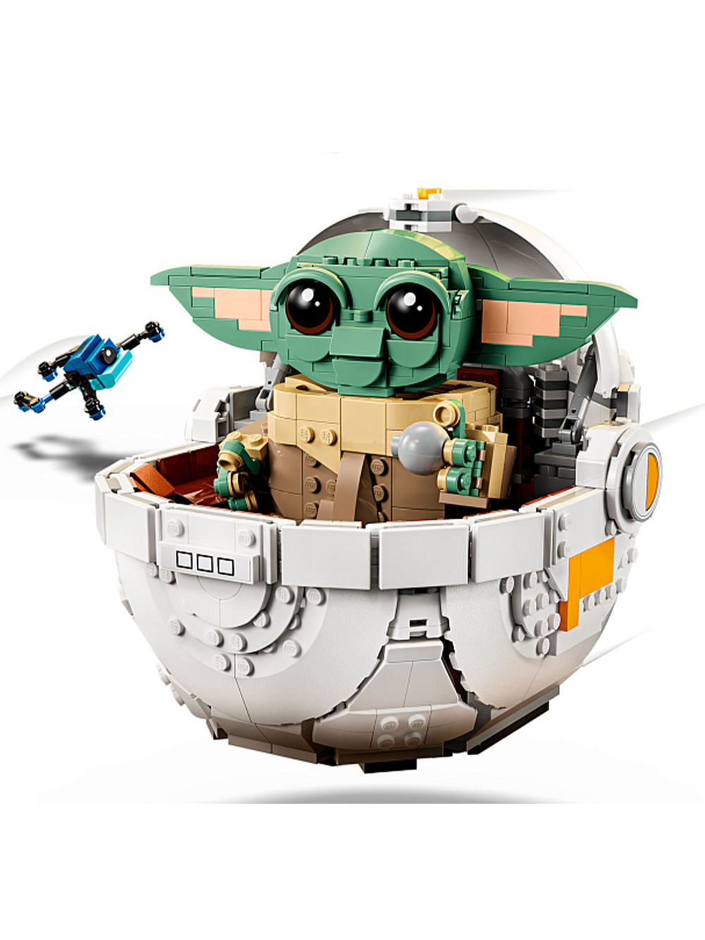 LEGO Star Wars 75403 Лего «Грогу с парящей коляской» — милый Малыш Йода