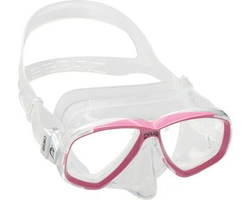 Набор для снорклинга Cressi Perla Box (Маска Perla + Трубка Mexico + Бокс) розовый