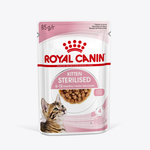 Royal Canin Kitten Sterilised Киттен Стерилайзд Корм влажный для кастрированных и стерилизованных котят в возрасте от 6 до 12 месяцев соус 85г