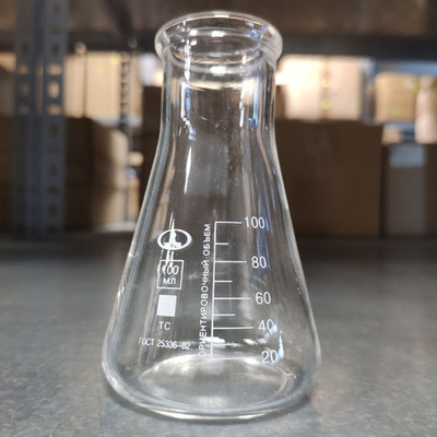 Колба коническая, ТС, 100 мл d=34мм (с дел.), (10000838), шт.