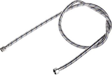 ЗУБР 1/2″, 1.5 м, гайка-штуцер, гибкая подводка для воды (51005-G/S-150)