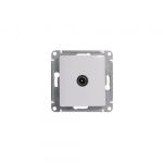 Schneider Electric Glossa Белый Розетка ТВ проходная 4DB, механизм IP20 скрытая установка GSL000192