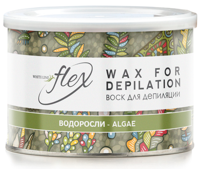 Воск ITALWAX Flex банка 400 мл Водоросли