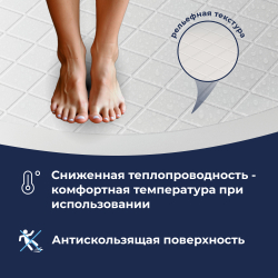 Душевой поддон полукруглый RGW SMC/R W Белый (Уценка) (900x900)