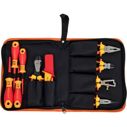 Набор электромонтажного инструмента Gigant VDE 1000В, 10 инструментов GT-10