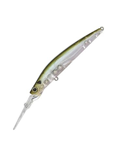 Воблер DUO Hacker Slaver Cranking Minnow 105 SP SW, CEA0499 Ghost Aji, 105 мм, 16 г, нейтральный, минноу