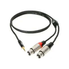 Klotz KY8-300 Black Mini-Jack 3.5 - 2XLR (f) 3m