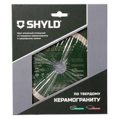 Диск алмазный по керамограниту и природному камню SHYLD 150х1.6х22.2/25.4мм (30310)